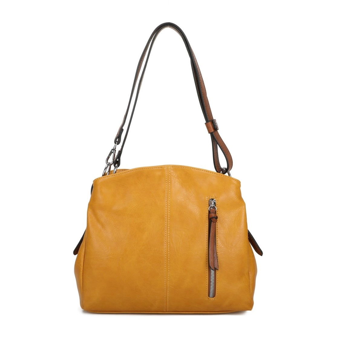 Handbag - Mustard - Faux Leather