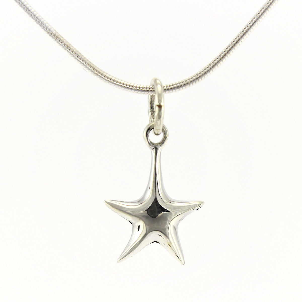 SWN131 Sterling Silver Pendant Necklace