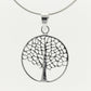 SWN137 Sterling Silver Pendant Necklace