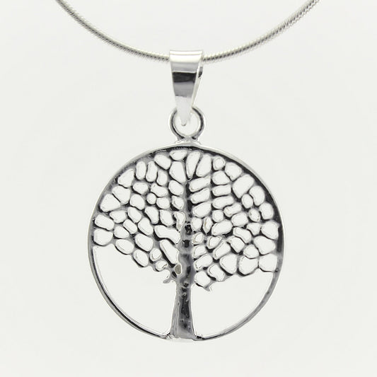 SWN137 Sterling Silver Pendant Necklace