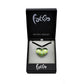 SWN518 - Green Glass Heart Dotty Sparkle Pendant Necklace