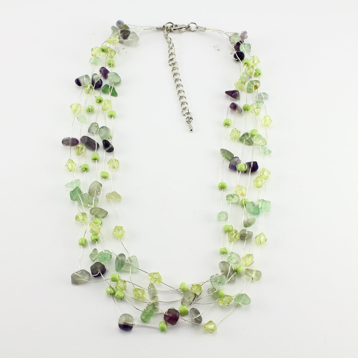 SWN0060FL - MIA - Fluorite Gemstone Necklace