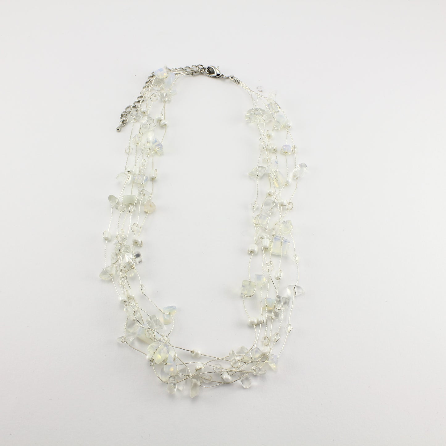 SWN0060MO - MIA - Moonstone Gemstone Necklace