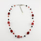 SWN0008RE - OLIVIA - Red Glass Crystal Necklace