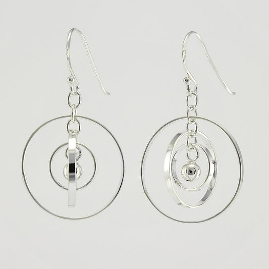 WSWE128 Sterling Silver Earrings