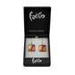 SWE505 - Multi-colour Glass Square Drop Earring