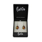 SWE506 - Multi-colour Glass Teardrop Drop Earring