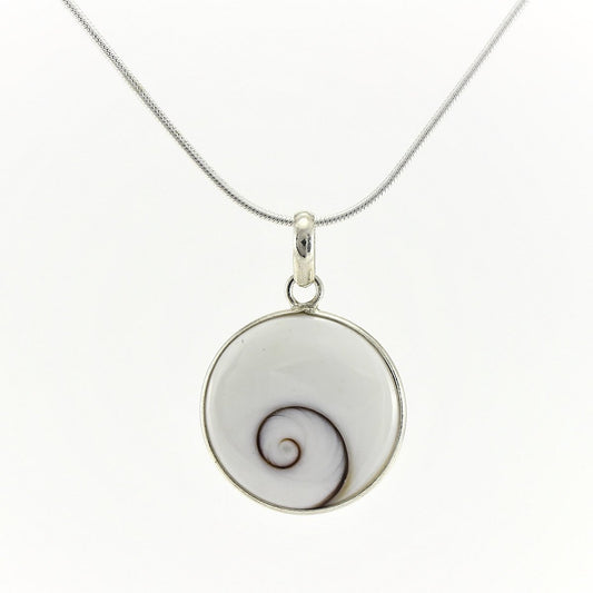 WSWN130 Sterling Silver Pendant Necklace