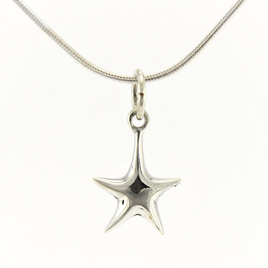 SWN131 Sterling Silver Pendant Necklace