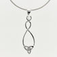 SWN133 Sterling Silver Pendant Necklace