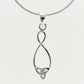 SWN133 Sterling Silver Pendant Necklace