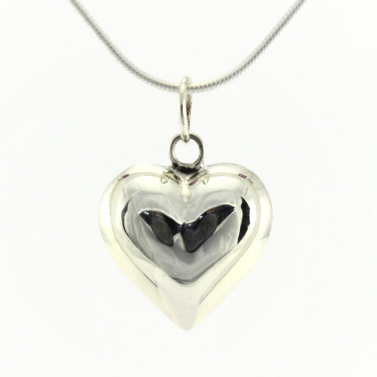 SWN134 Sterling Silver Pendant Necklace