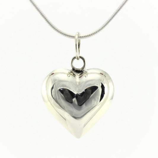 WSWN134 Sterling Silver Pendant Necklace