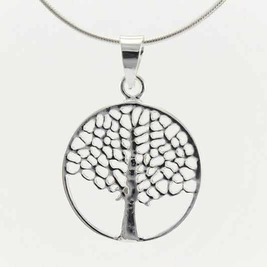 WSWN137 Sterling Silver Pendant Necklace