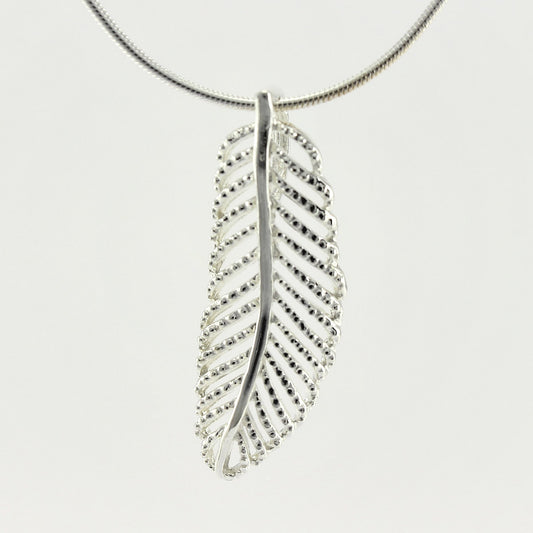 SWN138 Sterling Silver Pendant Necklace