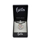 SWN507 - White Glass Round Multi-colour Dot Pendant Necklace