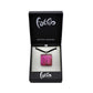 SWN530 - Red Glass Square Branch Pendant Necklace