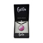 SWN550 - Fuchsia Pink Glass Round Pendant Necklace