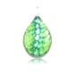 SWN559 -  Green Glass Teardrop Pendant Necklace
