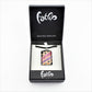 SWN582 Multi Coloured Rectangle Glass Pendant Necklace