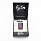 SWN593 Purple Strip Rectangle Glass Pendant Necklace