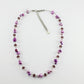 SWN0017PU - SOPHIE - Purple Freshwater Pearl Necklace
