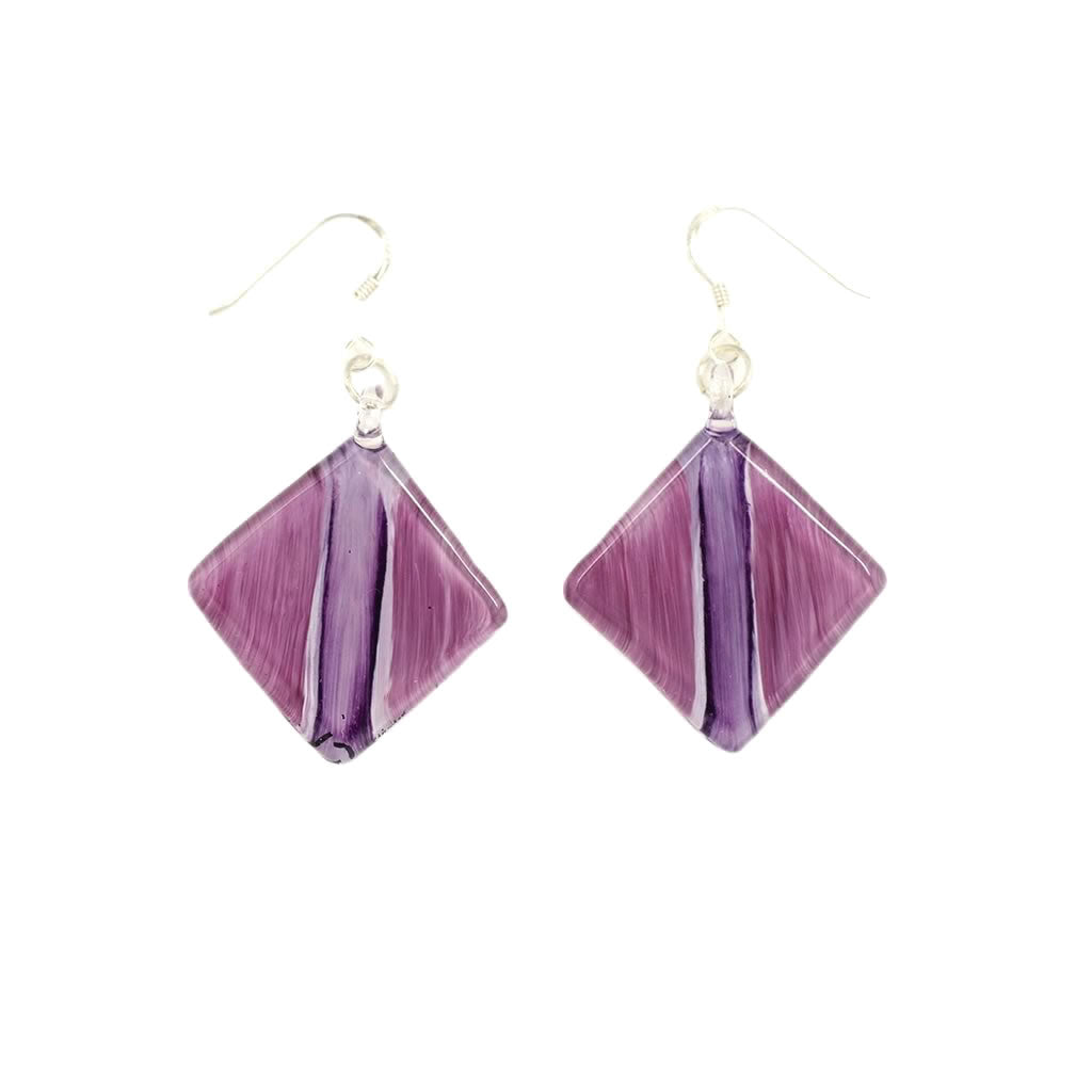 Fatlip-Jupiter-Purple-Glass-Earrings-Brushstroke-Design